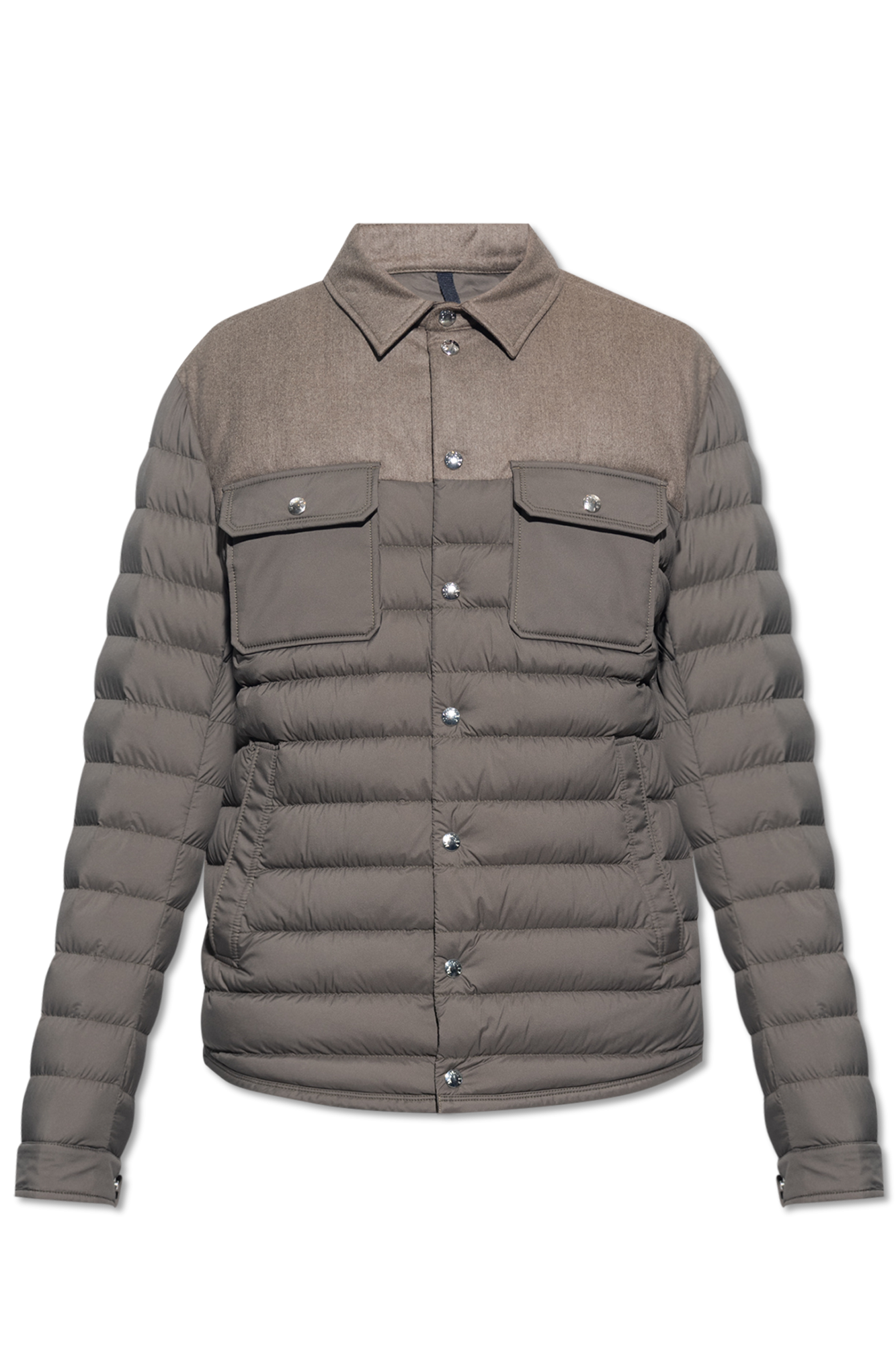 Grey 'Fauscoum' down jacket Moncler - Vitkac Canada